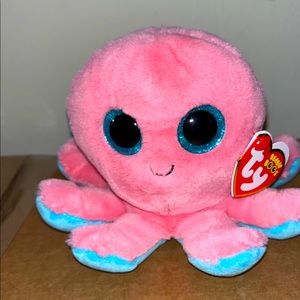 NWT TY Beanie Boo Sheldon Octopus